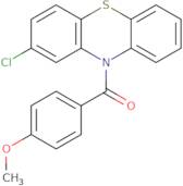 2-Chloro-10-(4-methoxybenzoyl)-10H-phenothiazine