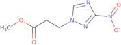 Methyl 3-(3-nitro-1H-1,2,4-triazol-1-yl)propanoate