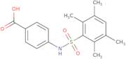 4-(2,3,5,6-Tetramethylphenylsulfonylamino)benzoic acid