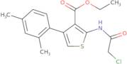 Ethyl 2-(2-chloroacetamido)-4-(2,4-dimethylphenyl)thiophene-3-carboxylate