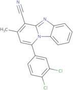 13-(3,4-Dichlorophenyl)-11-methyl-1,8-diazatricyclo[7.4.0.0,2,7]trideca-2,4,6,8,10,12-hexaene-10...