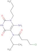 N-(6-Amino-1-butyl-2,4-dioxo-1,2,3,4-tetrahydro-pyrimidin-5-yl)-4-chloro-N-isobutyl-butyramide