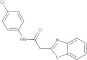 2-(1,3-Benzothiazol-2-yl)-N-(4-chlorophenyl)acetamide