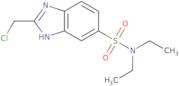 2-(Chloromethyl)-N,N-diethyl-1H-1,3-benzodiazole-6-sulfonamide
