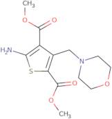 2,4-Dimethyl 5-amino-3-(morpholin-4-ylmethyl)thiophene-2,4-dicarboxylate