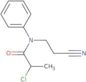2-Chloro-N-(2-cyanoethyl)-N-phenylpropanamide