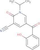 5-(2-Hydroxybenzoyl)-2-oxo-1-(propan-2-yl)-1,2-dihydropyridine-3-carbonitrile