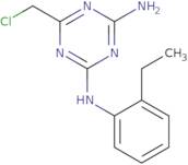 6-(Chloromethyl)-2-N-(2-ethylphenyl)-1,3,5-triazine-2,4-diamine