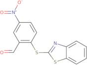 2-(1,3-Benzothiazol-2-ylsulfanyl)-5-nitrobenzaldehyde