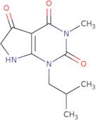 3-Methyl-1-(2-methylpropyl)-1H,2H,3H,4H,5H,6H,7H-pyrrolo[2,3-d]pyrimidine-2,4,5-trione