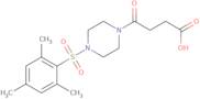 4-[4-(Mesitylsulfonyl)piperazin-1-yl]-4-oxobutanoic acid