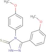 5-(3-Methoxyphenyl)-4-(4-methoxyphenyl)-4H-1,2,4-triazole-3-thiol