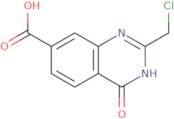 2-(Chloromethyl)-4-oxo-3,4-dihydroquinazoline-7-carboxylic acid