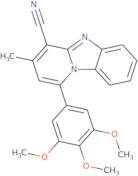 11-Methyl-13-(3,4,5-trimethoxyphenyl)-1,8-diazatricyclo[7.4.0.0,2,7]trideca-2,4,6,8,10,12-hexaen...