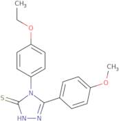 4-(4-Ethoxyphenyl)-5-(4-methoxyphenyl)-4H-1,2,4-triazole-3-thiol