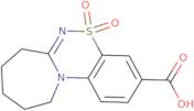 8,8-Dioxo-8λ6-thia-1,9-diazatricyclo[8.5.0.0,2,7]pentadeca-2,4,6,9-tetraene-5-carboxylic acid