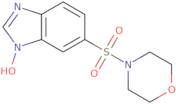 6-(Morpholine-4-sulfonyl)-1H-1,3-benzodiazol-1-ol