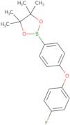 2-[4-(4-fluorophenoxy)phenyl]-4,4,5,5-tetramethyl-1,3,2-dioxaborolane