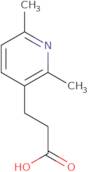 3-(2,6-dimethylpyridin-3-yl)propanoic acid