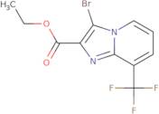 Ethyl 3-bromo-8-(trifluoromethyl)imidazo[1,2-a]pyridine-2-carboxylate