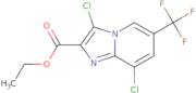 Ethyl 3,8-dichloro-6-(trifluoromethyl)imidazo[1,2-a]pyridine-2-carboxylate