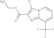 Ethyl 3-chloro-8-(trifluoromethyl)imidazo[1,2-a]pyridine-2-carboxylate