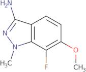 7-Fluoro-6-methoxy-1-methyl-1H-indazol-3-amine