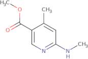 Methyl 4-methyl-6-(methylamino)nicotinate