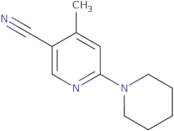 4-Methyl-6-(piperidin-1-yl)nicotinonitrile