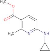 Methyl 6-(cyclopropylamino)-2-methylnicotinate