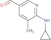 6-(Cyclopropylamino)-5-methylnicotinaldehyde