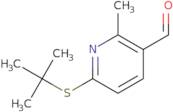 6-(tert-Butylthio)-2-methylnicotinaldehyde