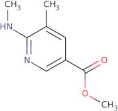 Methyl 5-methyl-6-(methylamino)nicotinate