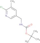 tert-Butyl ((6-chloro-5-methylpyridin-3-yl)methyl)carbamate