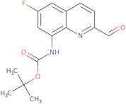 tert-Butyl (6-fluoro-2-formylquinolin-8-yl)carbamate