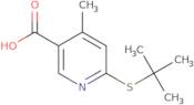 6-(tert-Butylthio)-4-methylnicotinic acid