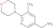 (5-Methyl-6-morpholinopyridin-3-yl)methanamine