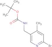 tert-Butyl ((6-bromo-4-methylpyridin-3-yl)methyl)carbamate