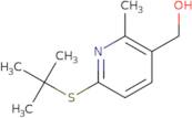 (6-(tert-Butylthio)-2-methylpyridin-3-yl)methanol