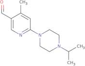 6-(4-Isopropylpiperazin-1-yl)-4-methylnicotinaldehyde