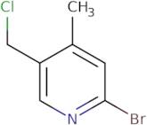 2-Bromo-5-(chloromethyl)-4-methylpyridine