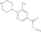 Methyl 5-methyl-6-(piperazin-1-yl)nicotinate