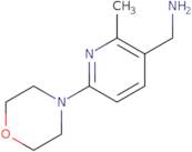 (2-Methyl-6-morpholinopyridin-3-yl)methanamine