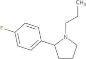 2-(4-Fluorophenyl)-1-propylpyrrolidine