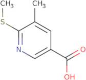 5-Methyl-6-methylsulfanyl-nicotinic acid