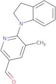 6-(Indolin-1-yl)-5-methylnicotinaldehyde