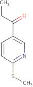 1-(6-(Methylthio)pyridin-3-yl)propan-1-one