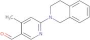 6-(3,4-Dihydroisoquinolin-2(1H)-yl)-4-methylnicotinaldehyde