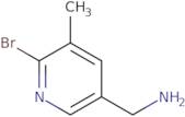 (6-Bromo-5-methylpyridin-3-yl)methanamine