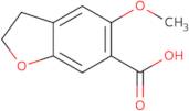 5-Methoxy-2,3-dihydrobenzofuran-6-carboxylic acid